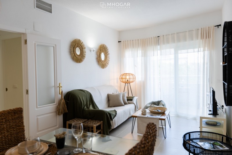 Apartamento a la venta, amplio y con preciosas vistas panoramicas, urbanización Manzanera - Edificio Mar Augusta - Calpe Costa Blanca!
